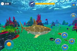 Angry Shark Attack Simulator 2019 الملصق