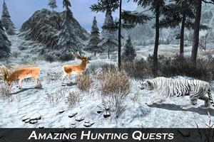 Wild Arctic Tiger Simulator 3D تصوير الشاشة 2