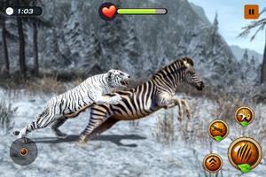 Wild Arctic Tiger Simulator 3D تصوير الشاشة 3
