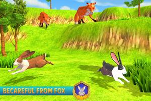 Rabbit Family Simulator الملصق