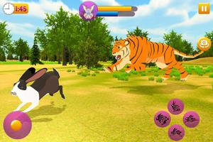 Rabbit Family Simulator تصوير الشاشة 2