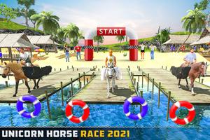 Flying Unicorn Racing 3D plakat