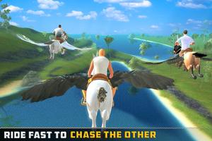 fliegendes Einhornrennen 3D Screenshot 2