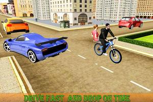 BMX Bicycle Taxi Driving Sim 2018 syot layar 2