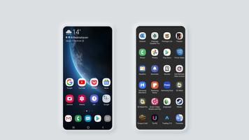 Poster Galaxy Fold 3, Fold 2 Launcher