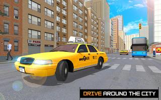 City Taxi Drive Parking Game 3D screenshot 2