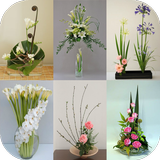 Arrangement de fleurs japonais