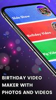 Birthday Video Maker постер