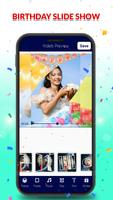 Birthday photo Video Maker تصوير الشاشة 2