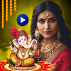 Ganesh Video Status Maker ícone