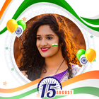 Independence Day Photo Frame-icoon