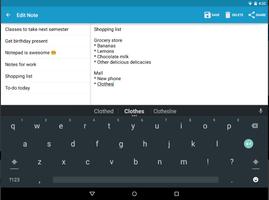 Galaxy Notepad - ColorNote Notepad Notes screenshot 3