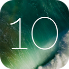 Khoa man hinh OS 10 - Phone7 biểu tượng
