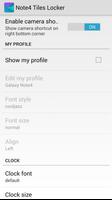 Note4 Tiles Locker ảnh chụp màn hình 2