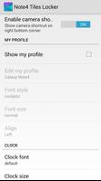 Note4 Tiles Locker capture d'écran 2