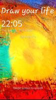 Note3 WaterColor Locker ảnh chụp màn hình 1