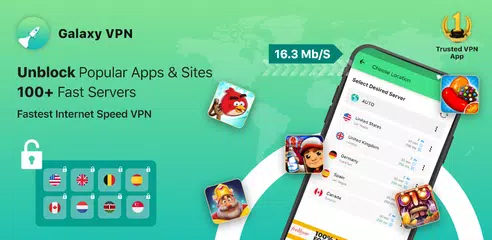 GalaxyVPN - Unlimited Fast VPN アプリダウンロード