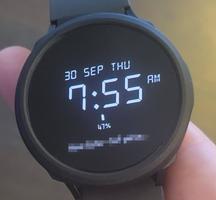 Digital Watch for Wear OS скриншот 1