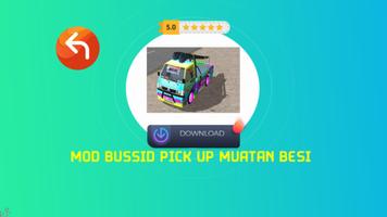 Mod Bussid Pick Up Terpal capture d'écran 3