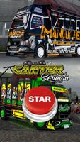 Mod Truck Canter Knalpot Serig ポスター