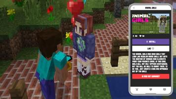 Girlfriend Mod for Minecraft 스크린샷 1