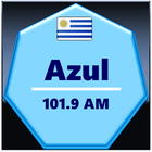 AZUL FM 101.9 Fm Radio Gratis Online Uruguay icône