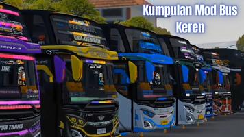 Poster Kumpulan Mod Bus Keren Bussid