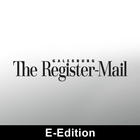 Galesburg Register-Mail Print Zeichen