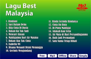 Lagu Best Malaysia 90' ポスター