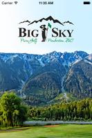 Big Sky Golf plakat