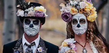 Day of the Dead Skull Makeup