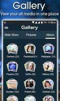 برنامه‌نما Gallery- Photos, Documents, Videos & Music Folders عکس از صفحه