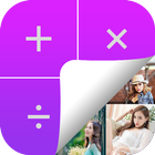 آیکون‌ Hide photos - Calculator