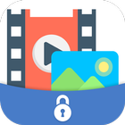 hide photo, video icon