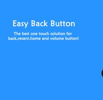 Easy Back Button Plakat