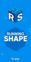 Running Shape poster