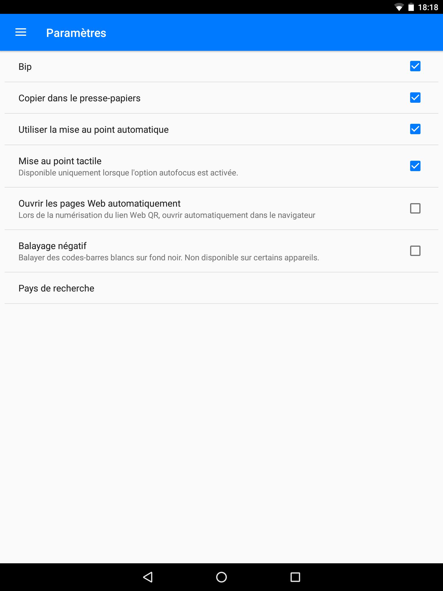 Scanner Code Barres Qr Pour Android Téléchargez Lapk