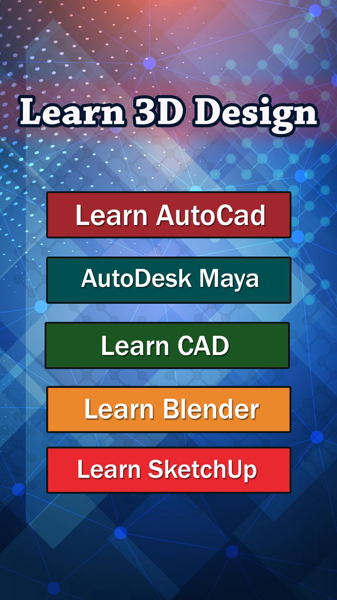 Learn Autocad Free 3d Graphics Designing Para Android Apk Baixar