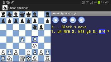 Chess Openings تصوير الشاشة 1