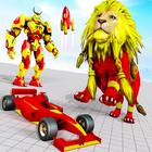 Lion Robot Car Transformation icône