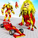 Lion Robot Car Transformation APK