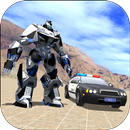 US Police Car Robot Transformation: Robot Strike APK