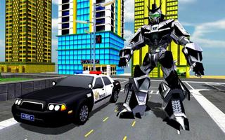 US Police Car Robot Transformation: Robot Strike تصوير الشاشة 3