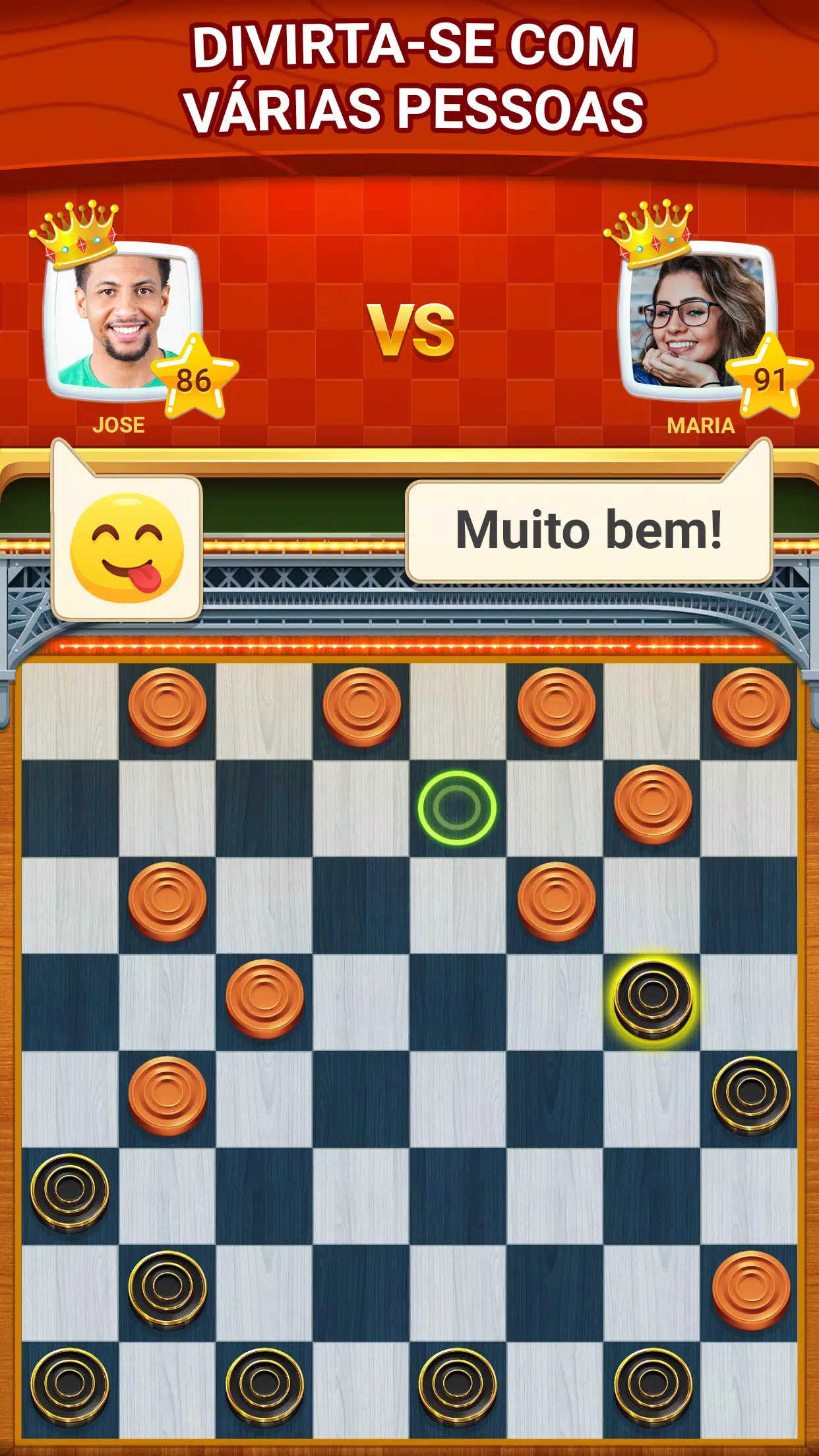 Damas Online: Jogo Tabuleiro APK (Android Game) - Baixar Grátis