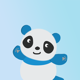Blue Panda ikon