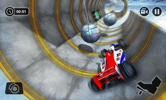 Impossible Formula Car Stunt Racing screenshot 1