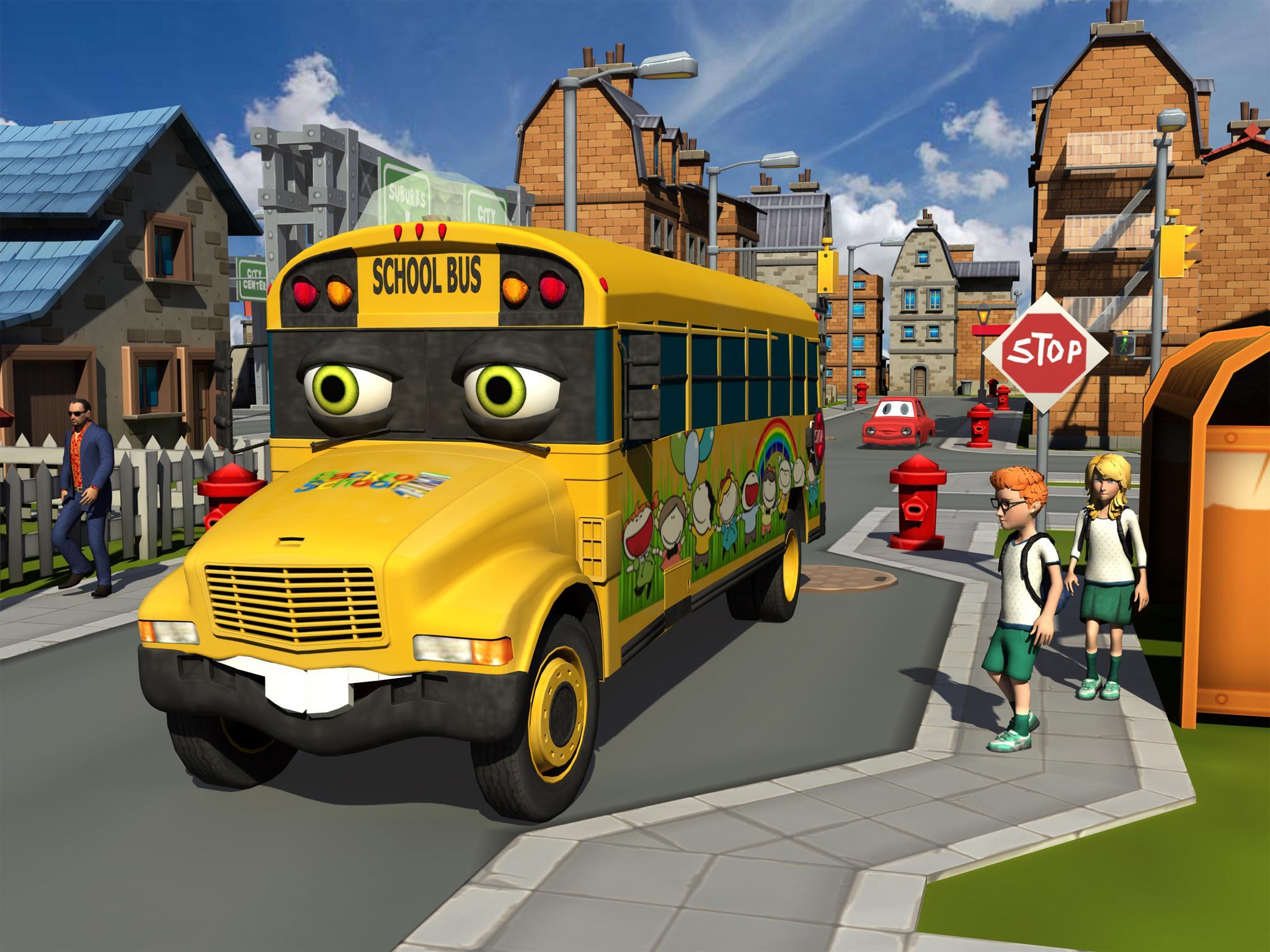 Talking School Bus Simulator For Android Apk Download - school bus school car roblox model car transport motor