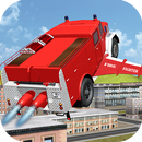 Flying Firetruck City Pilot 3D APK