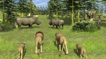 Forest Wild Life Simulator 3D capture d'écran 1