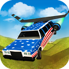 Flying Limo Car Driving Fever icon